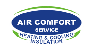Air Comfort Logo Insulation Intense White Background