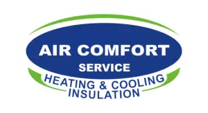 Air Comfort Logo Insulation Intense White Background