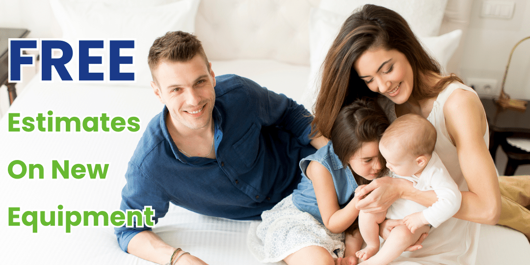 Free estimates on new HVAC equipment