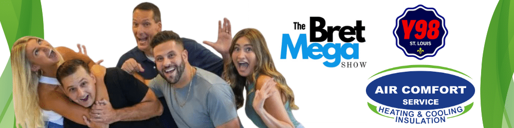 Air Comfort Service are proud supporters of the Bret Mega Show on Y98.