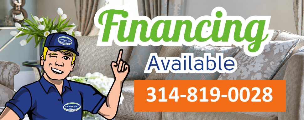 Air Comfort Service offers financing through Wells Fargo for qualified borrowers. 